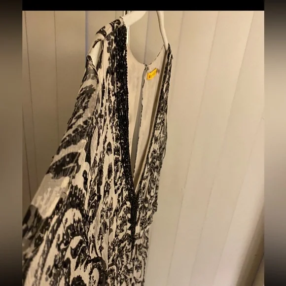 ALICE + OLIVIA Silk Paisley Beaded Dress Size S - Picture 10 of 12